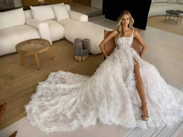 Vestidos de novia de lujo de Sodigne para ropa de boda formal